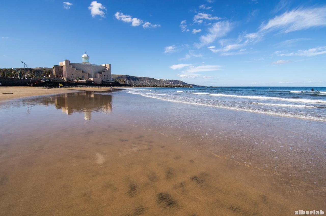 Seafront Terrace Home Las Canteras Beach - Wifi ลาสปัลมาส เด กรานคานาเรีย ภายนอก รูปภาพ